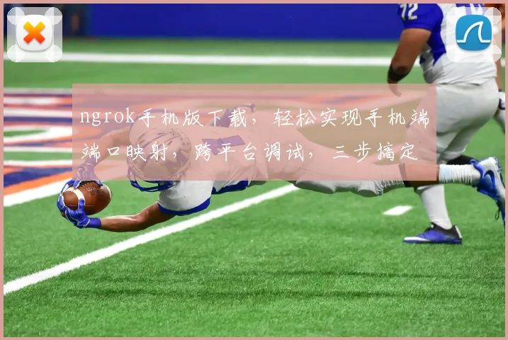ngrok手机版下载，轻松实现手机端端口映射，跨平台调试，三步搞定